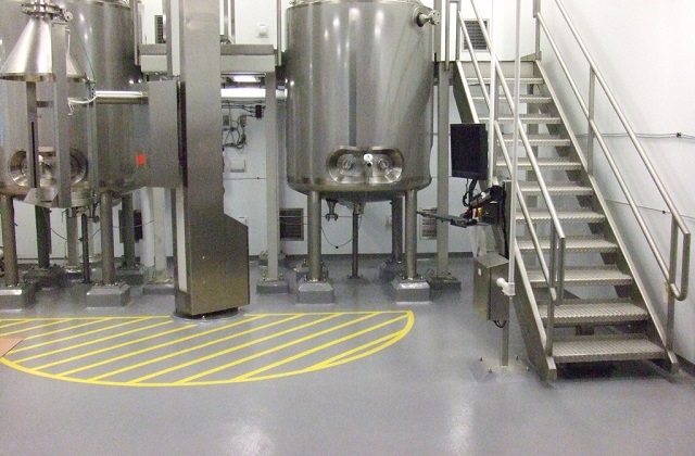 stonclad gs in pharmaceutical processing area